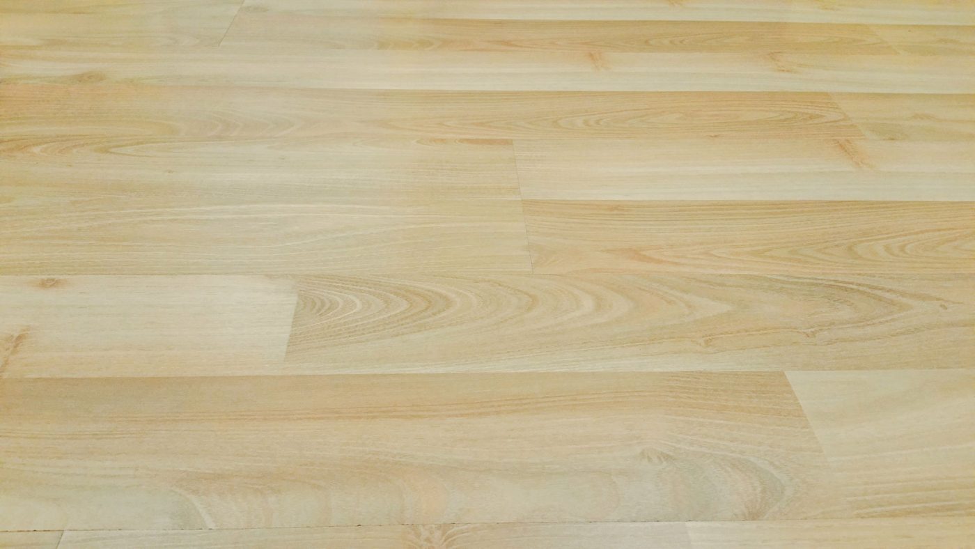 Close-up of light natural wood flooring